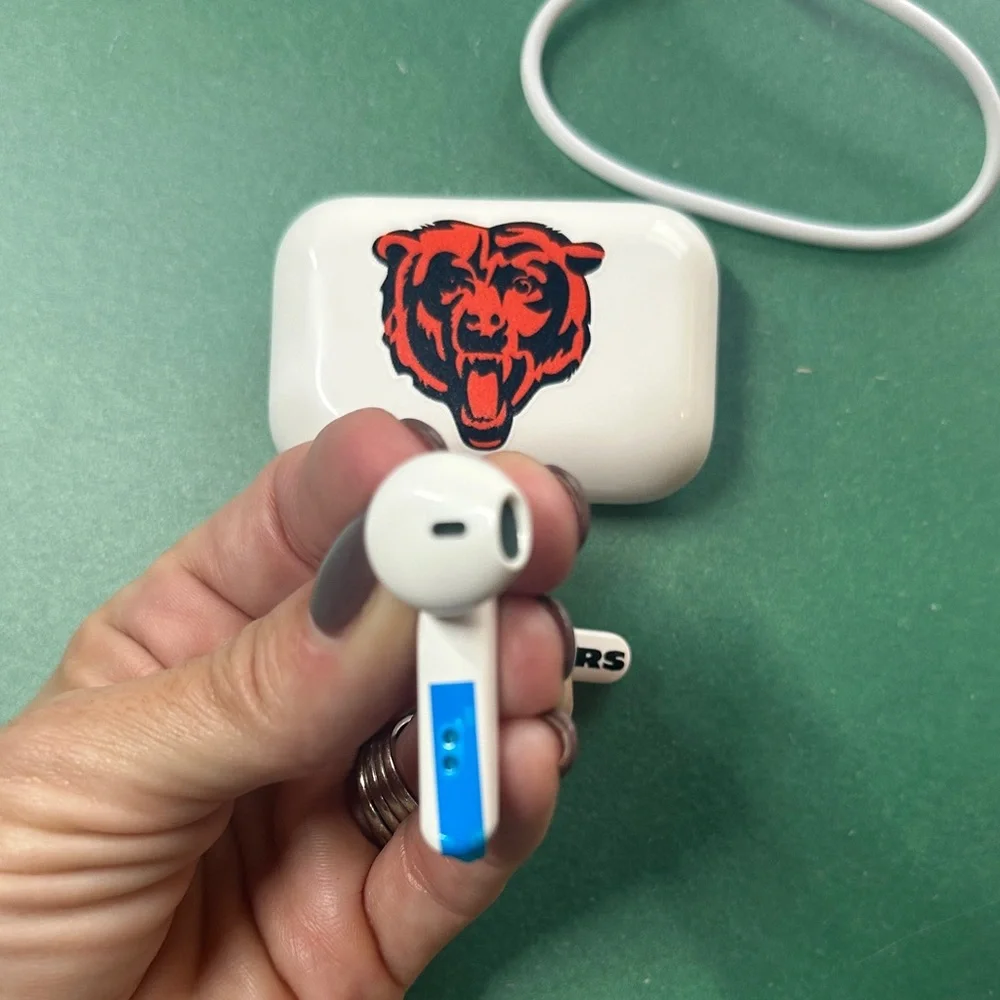 Chicago Bears Keyscaper Wireless TWS Insignia Design Earbuds